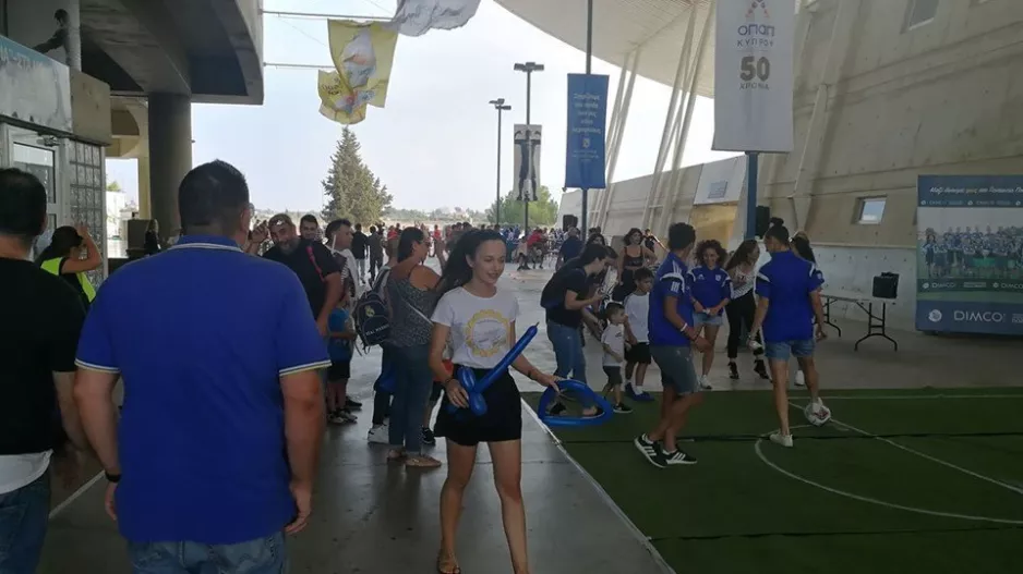 Το Fan Zone πριν το Καζακστάν (Φώτος & Βίντεο)
