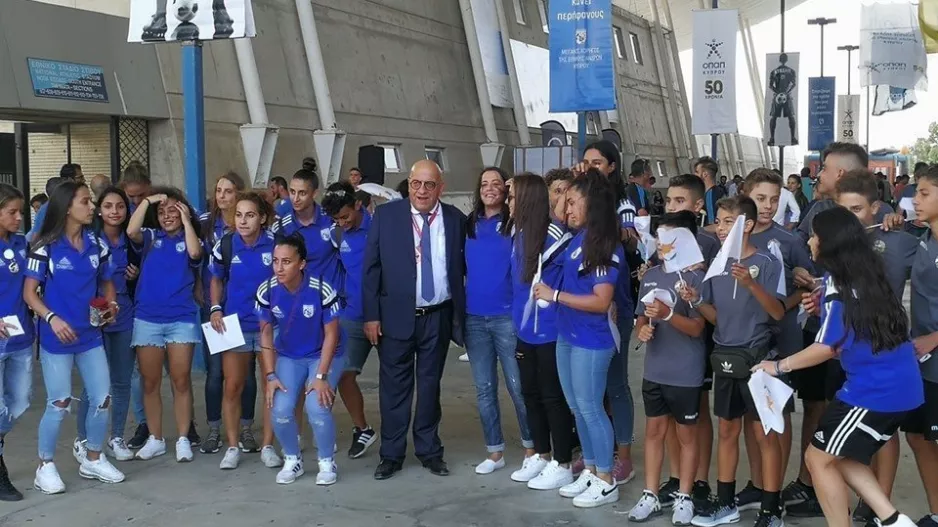 Στο Fan Zone ο Κούμας (Φώτος)