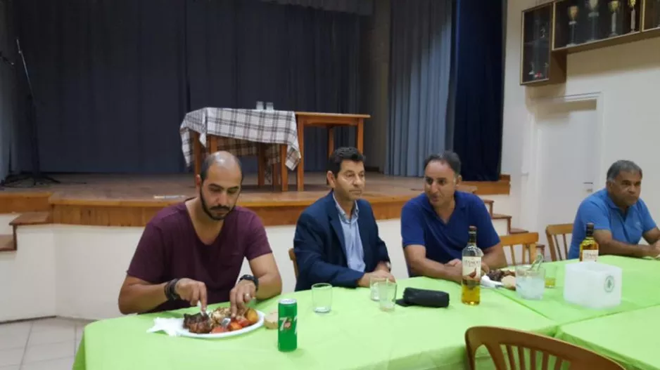 Δείπνο λίγο πριν την πρεμιέρα (φώτος)