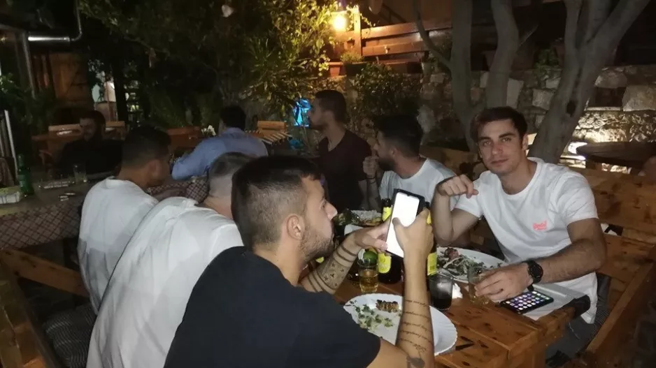 Δείπνο λίγο πριν την πρεμιέρα (φώτος)