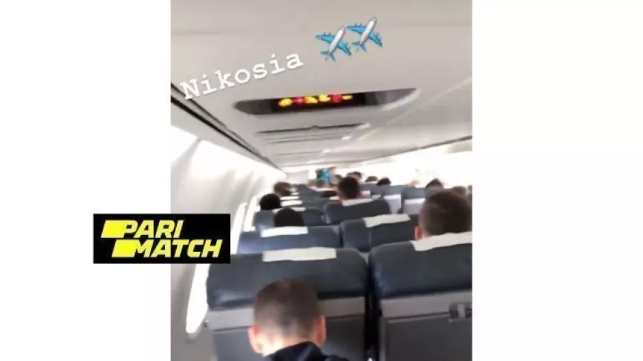 Στο αεροπλάνο για Κύπρο (βίντεο)
