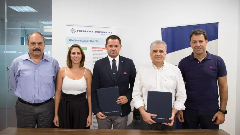 Μνημόνιο Συνεργασίας Πανεπιστημίου Frederick και ΠΑ.Σ.Π.