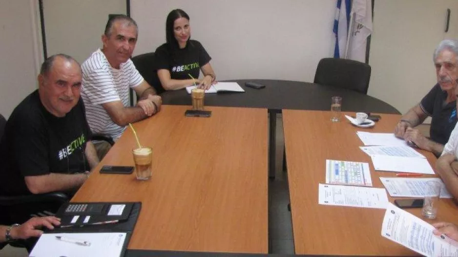 Ο Πρόεδρος ΚΟΑ συναντήθηκε με την Ομοσπονδία Χάντμπολ (φώτος)