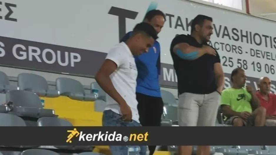 ΤΙΑΓΚΟ/Στο "Αμμόχωστος" και χαμόγελο για την... πρώην!