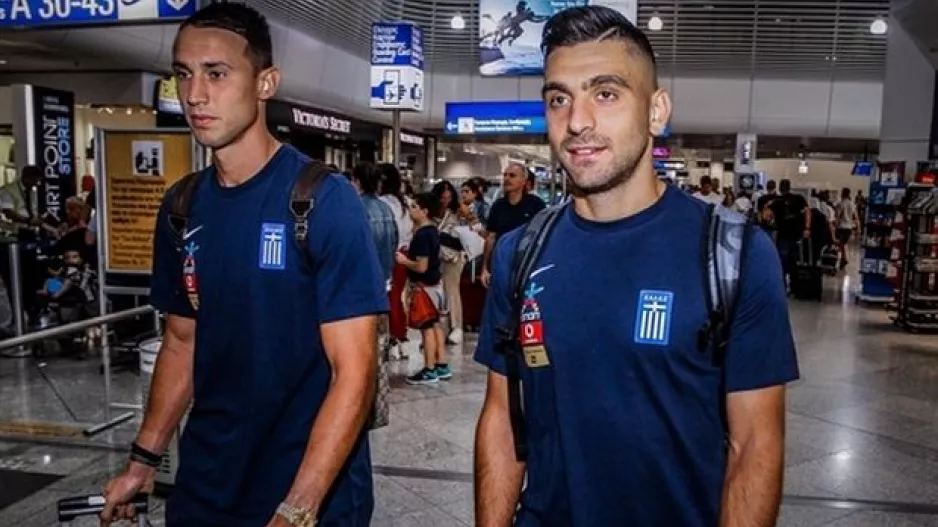 Εθνική Ελλάδος: Πέταξαν για Φινλανδία οι διεθνείς