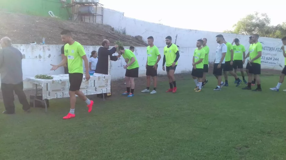 Αγιασμός στην ΕΛΗΑ (φώτος)