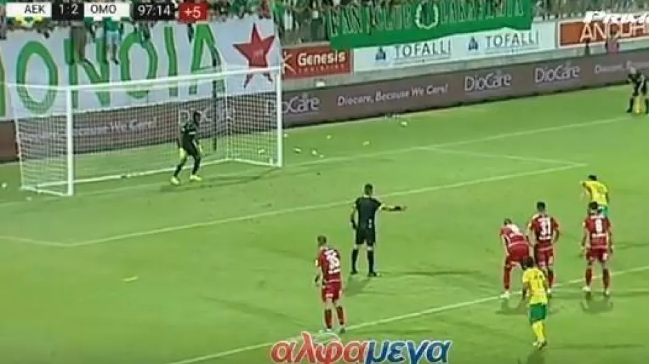 (ΒΙΝΤΕΟ) Το 2-2 με το πέναλτι του Τρίσκο
