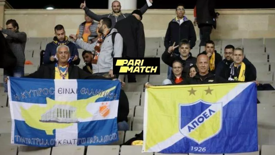 Ο κόσμος του ΑΠΟΕΛ στο "Tofiq Bahramov" 