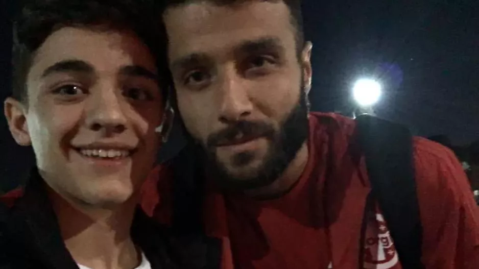 SELFIE με Οκριασβίλι