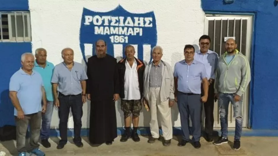 Αγιασμός στον Ροτσίδη