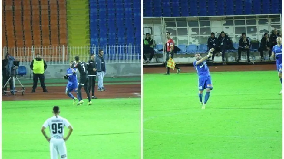 Ανόρθωση/Γκολ, πανηγυρισμός και... φιλί! (φώτος)