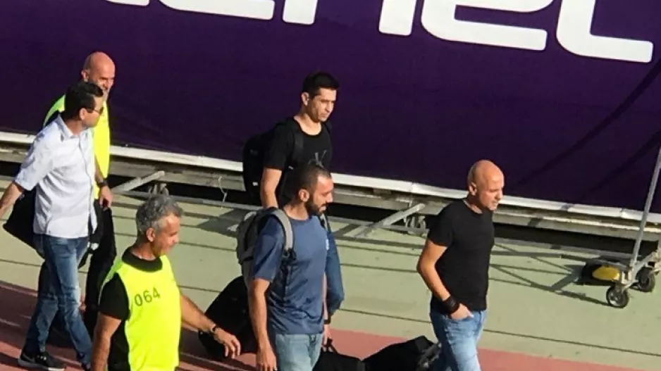 Άφιξη διαιτητών στο "Σ. Κυριακίδης" (φώτος)