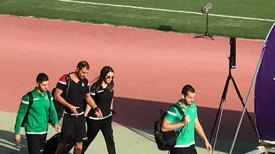 Ομόνοια/Άφιξη στο "Στέλιος Κυριακίδης" (φώτος/βίντεο)