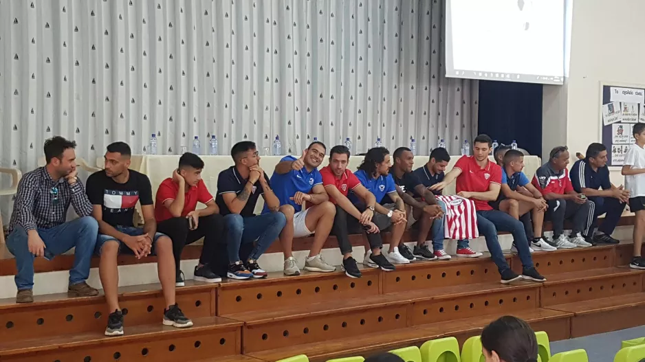 Με Γιωργαλλίδη και Μαργκάσα στην Αραδίππου
