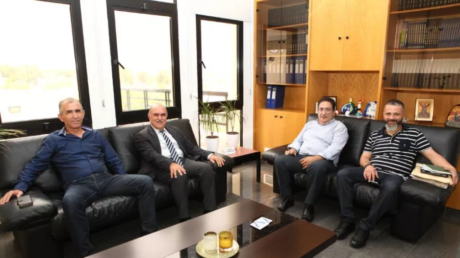 Συνάντηση με τον Πρόεδρο του Κ.Σ. Ασκά