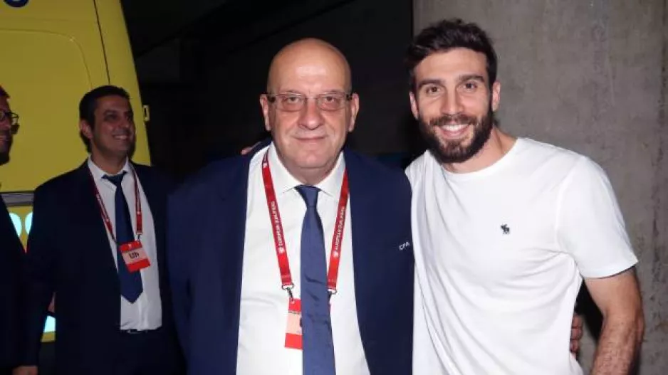 Εφραίμ με τον Πρόεδρο 