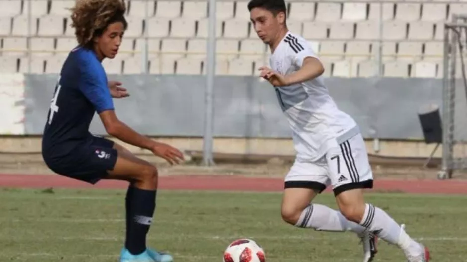 Εθνική Παίδων U17/Στιγμιότυπα Κύπρος-Γαλλία 