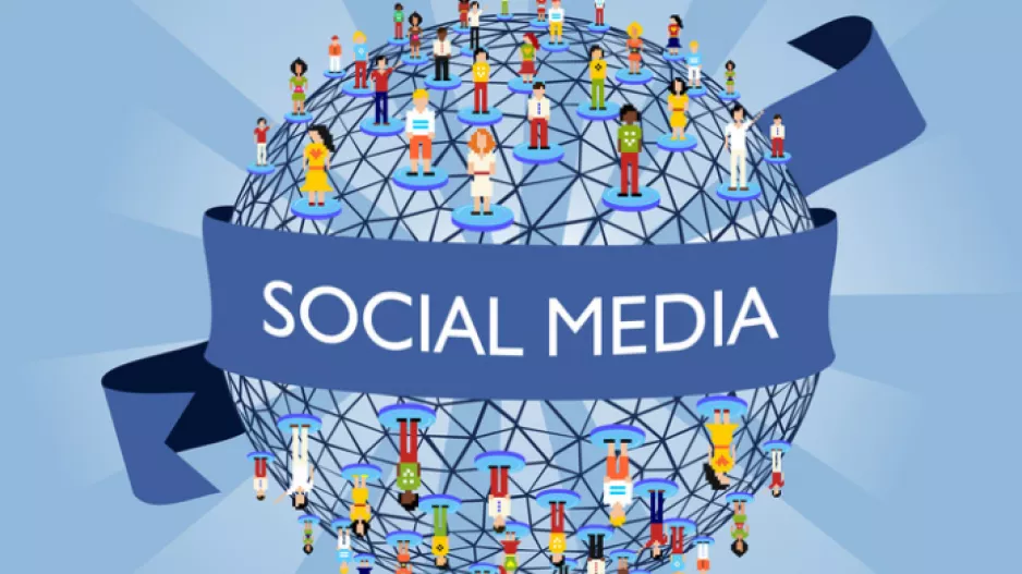 Social media...