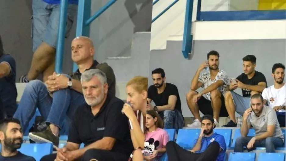 (ΦΩΤΟΣ) Παίκτες και Τιμούρ στις κερκίδες
