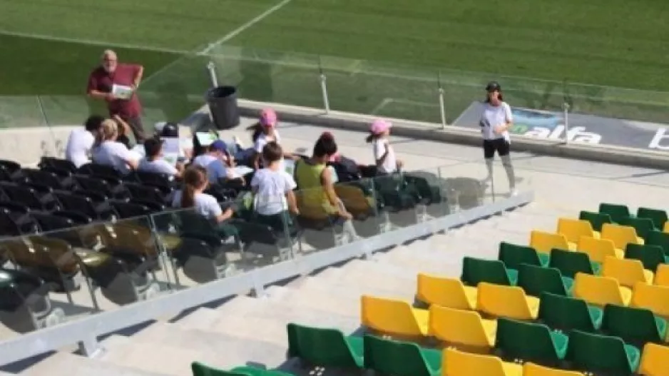  «Ξενάγηση στην ARENA» για τους μαθητές του Καλογερά (φώτος)