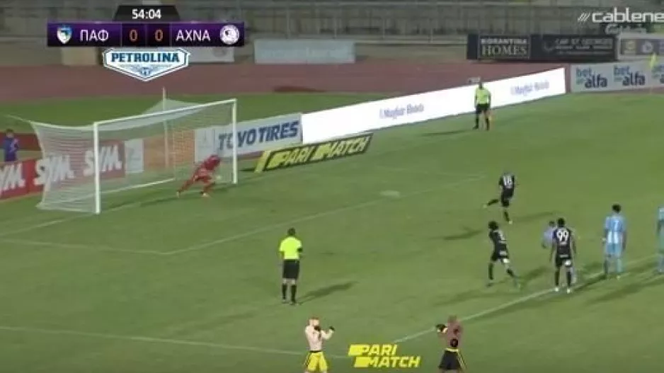 (ΒΙΝΤΕΟ) Το πέναλτι-γκολ του ΕΘΝΙΚΟΥ