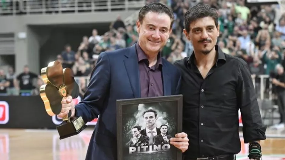 To CΒ ακολούθησε τον Πιτίνο παντού στο ΟΑΚΑ! 