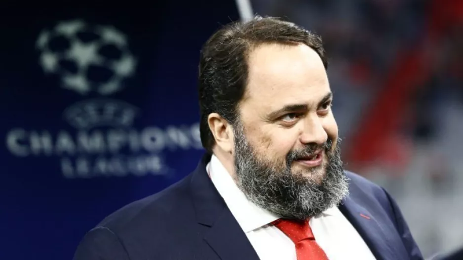 Ο Μαρινάκης στο ξενοδοχείο πριν την προπόνηση