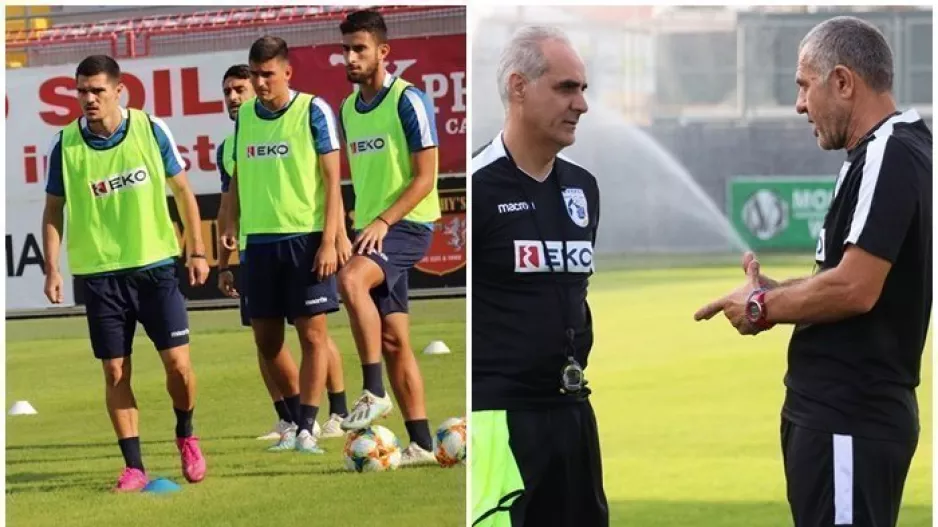 ΦΩΤΟΣ από την προπόνηση της Κ21