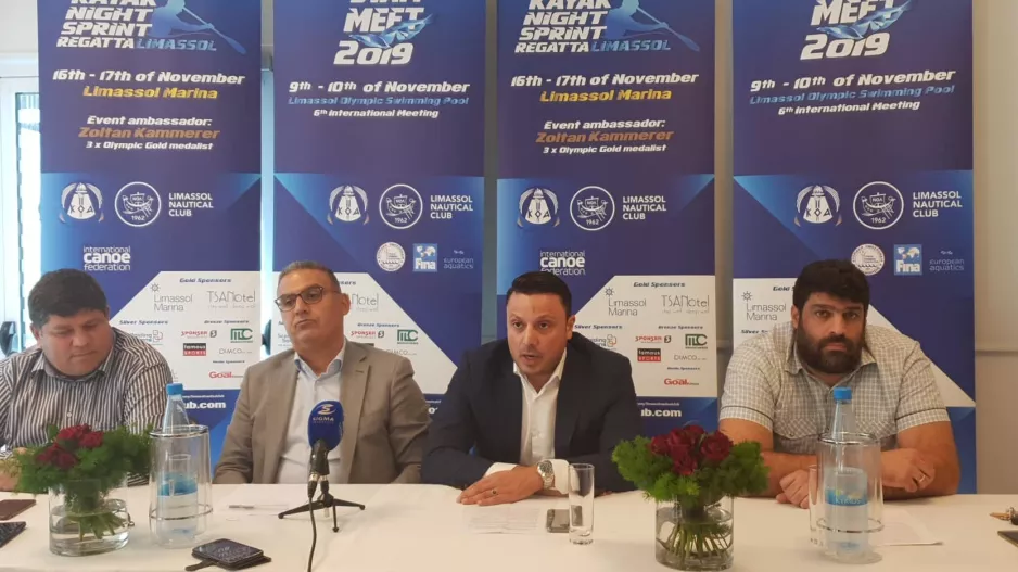 Η διάσκεψη για το Limassol Swim Meet & Kayak Night Sprint Regatta (φώτος)