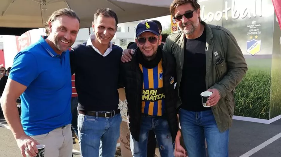 Με τον ΑΡΧΗΓΟ τους/ΑΠΟΕΛ