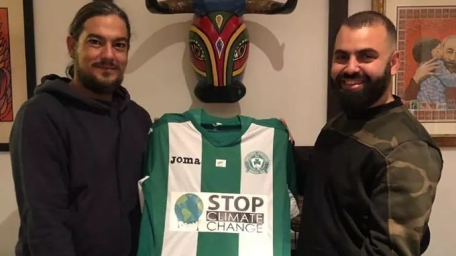 ΟΜΟΝΟΙΑ 1948/Χορηγός STOP CLIMATE CHANGE: "Ο καπιταλισμός σκοτώνει και το περιβάλλον!"