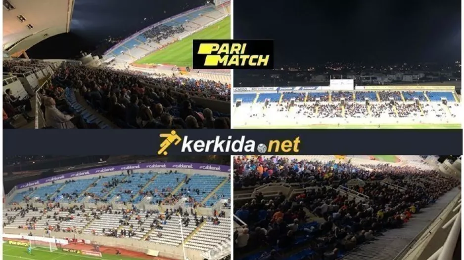 (ΦΩΤΟΣ) Η προσέλευση στο ντέρμπι