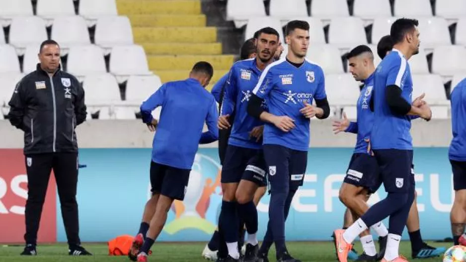 ΦΩΤΟΣ/Ολοκλήρωσε ενόψει Σκωτίας η Εθνική μας