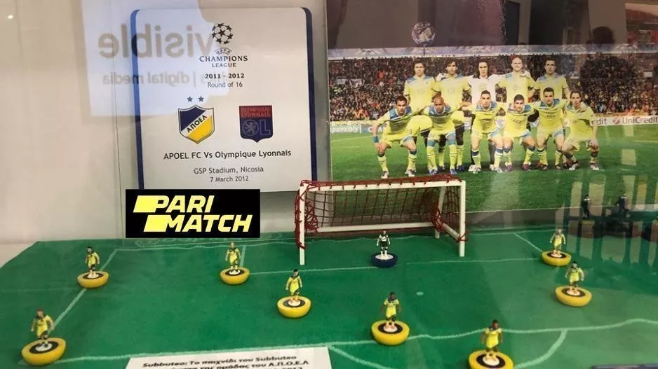 ΑΠΟΕΛ/Το έπος με Λυών έγινε... Subbuteo! (φώτος)