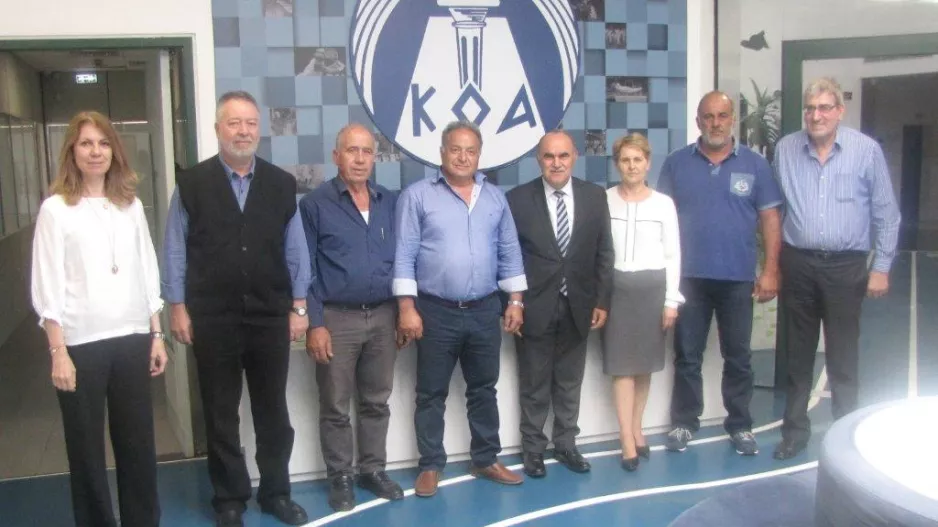 Ο Πρόεδρος του ΚΟΑ συναντήθηκε με το Κ.Σ. Στατού Αγίου Φωτίου