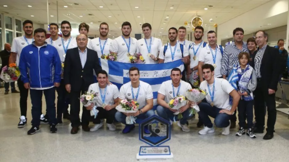 Στην Ελλάδα με την κούπα οι Παγκόσμιοι πρωταθλητές