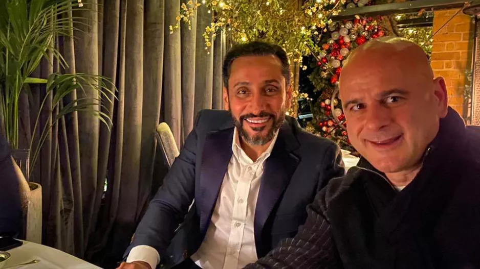 ΣΥΝΑΝΤΗΣΗ με τον Σαουδάραβα Sami Al-Jaber 