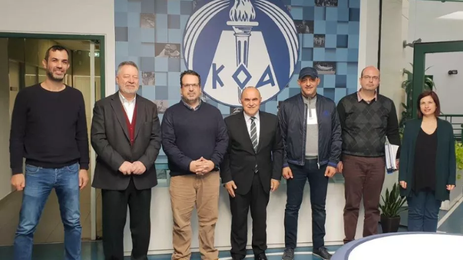 Συνάντηση με τον ΚΟΑ για αναβάθμιση του φωτισμού στο γήπεδο