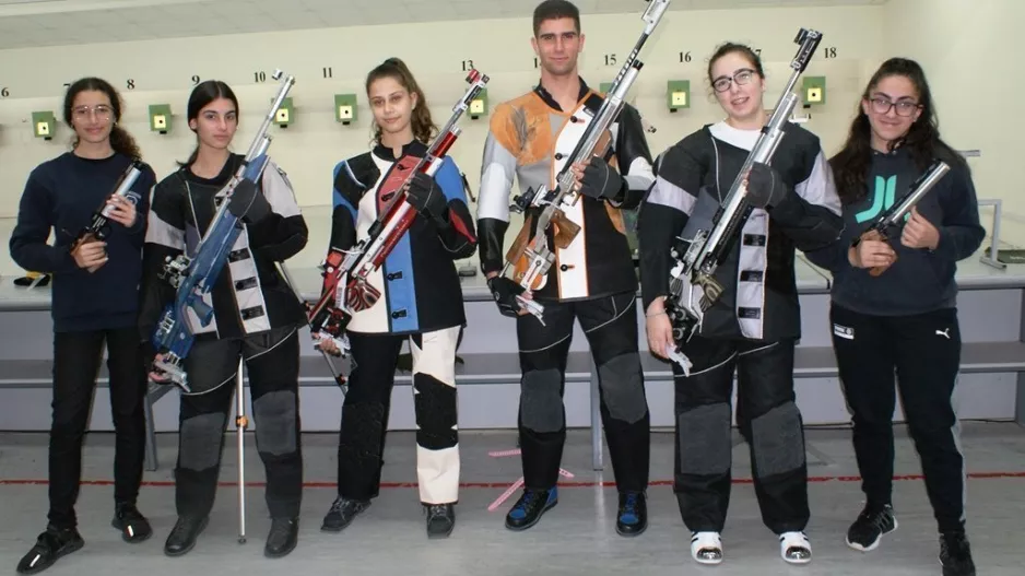 Συμμετοχή σε διεθνείς αγώνες σταθερού στόχου Κύπριοι σκοπευτές