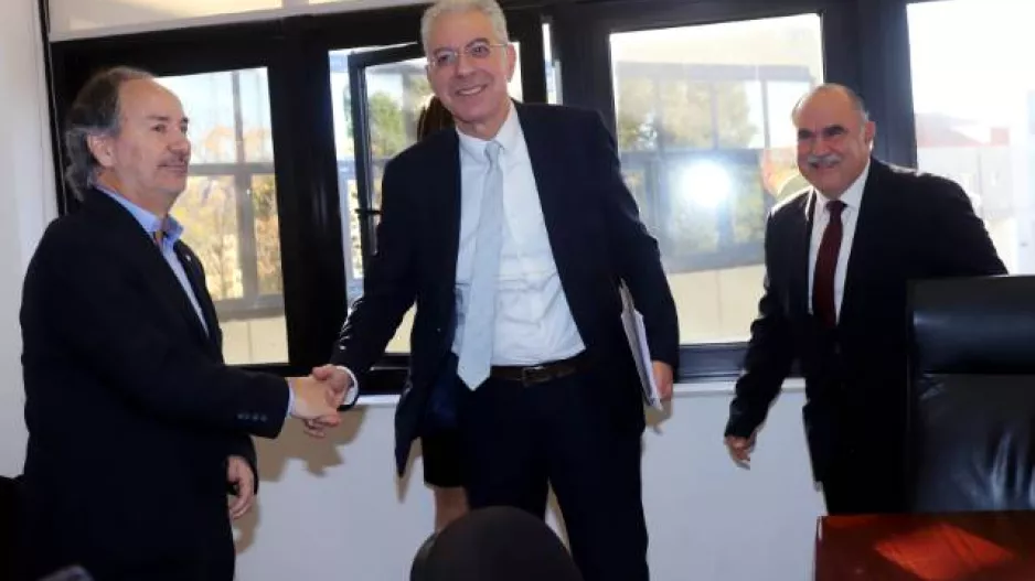 Η επίσκεψη του νέου Υπουργού Παιδείας, Πολιτισμού,  Αθλητισμού και Νεολαίας στον ΚΟΑ