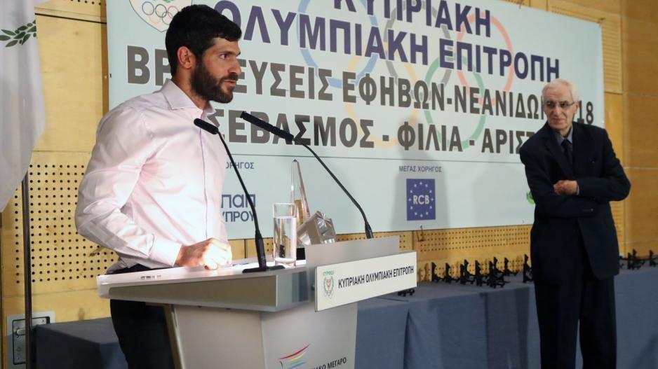 Επίσημα υποψήφιος για την Επιτροπή Αθλητών της ΔΟΕ ο Παύλος Κοντίδης