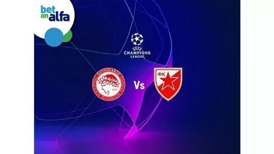 Νίκη του Ολυμπιακού & over 2.5 goals. Απόδοση 2.15 στην BET ON ALFA