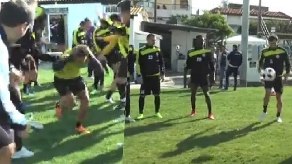Προπόνηση με... γεννητούρια! (βίντεο)