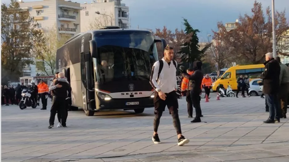 Με Ιβάν Σαββίδη στην Τούμπα η αποστολή του ΠΑΟΚ (φώτος)