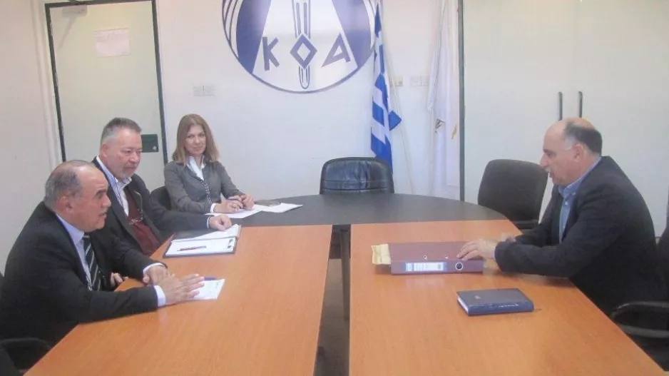Ο Πρόεδρος του ΚΟΑ συναντήθηκε με το Κοινοτικό Συμβούλιο Πάχνας