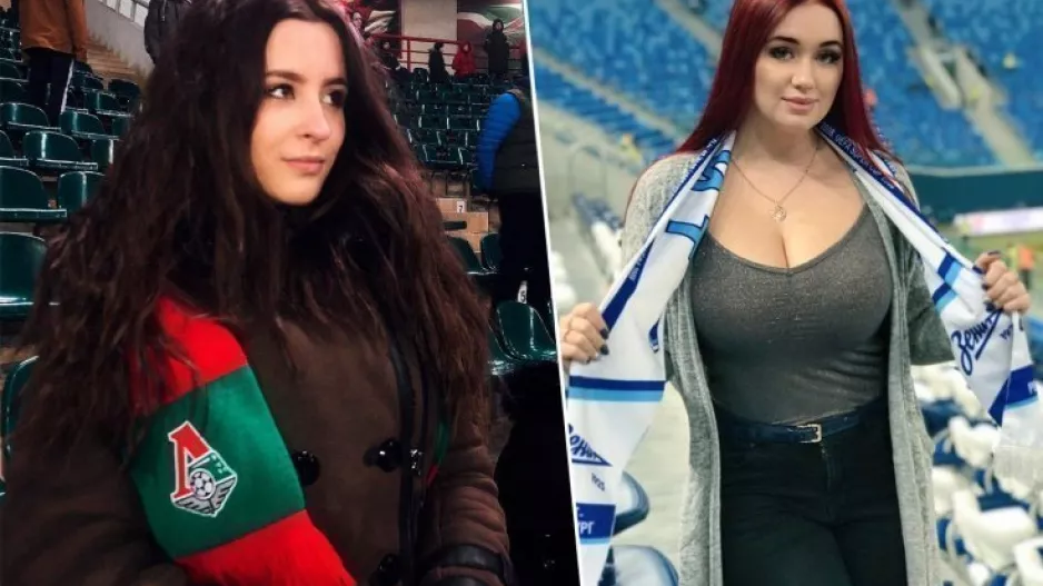 Τα κορίτσια των Ρωσικών γηπέδων...