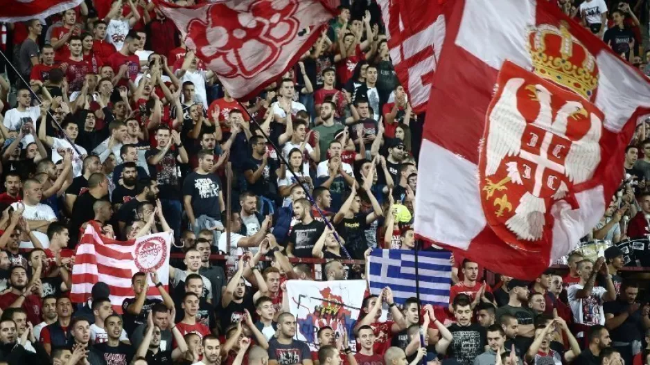Ολυμπιακός - Ερυθρός Αστέρας: Με 3.000 οπαδούς οι Σέρβοι στο «Καραϊσκάκης» (Φώτο)