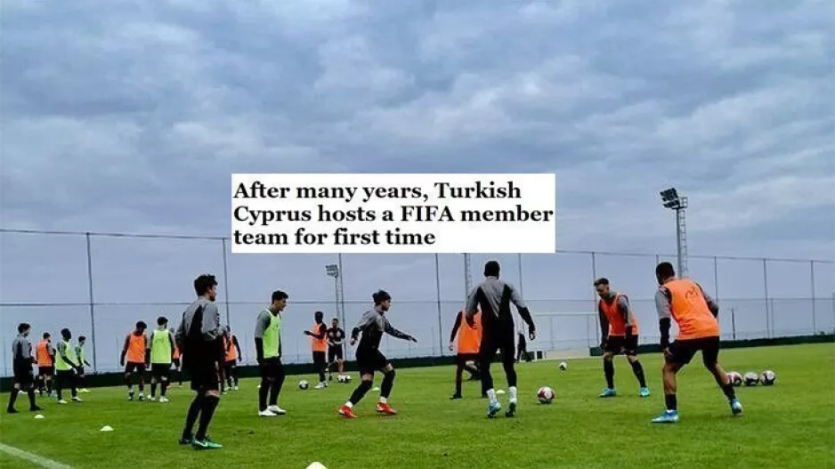 Πήγε στα κατεχόμενα για προετοιμασία!