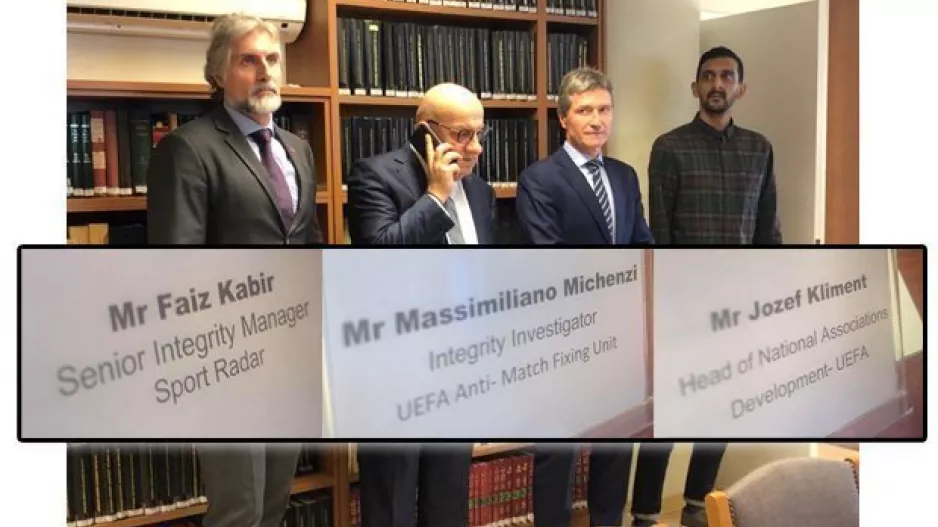 UEFA/Αυτή είναι η τριάδα που ήρθε Κύπρο