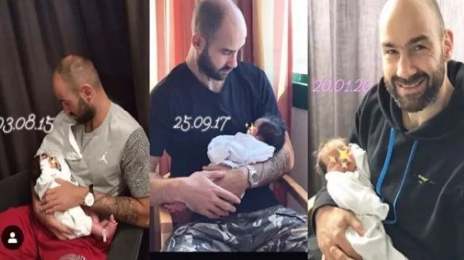 Φοβερή φωτογραφία με τον Σπανούλη και τα νεογέννητα!